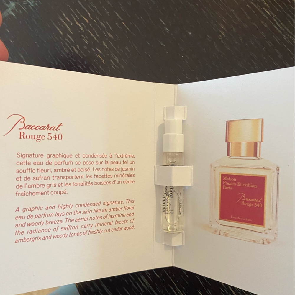 Baccarat Rouge 540 Eau de parfum - Sample Size